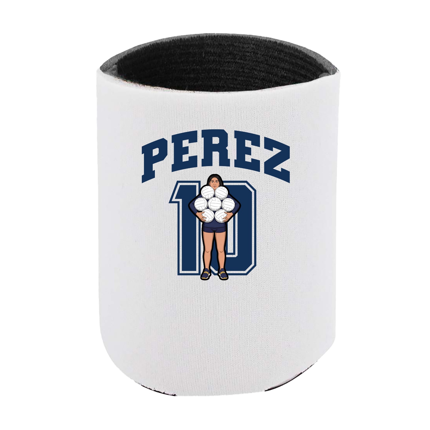Can Holder — Number in White