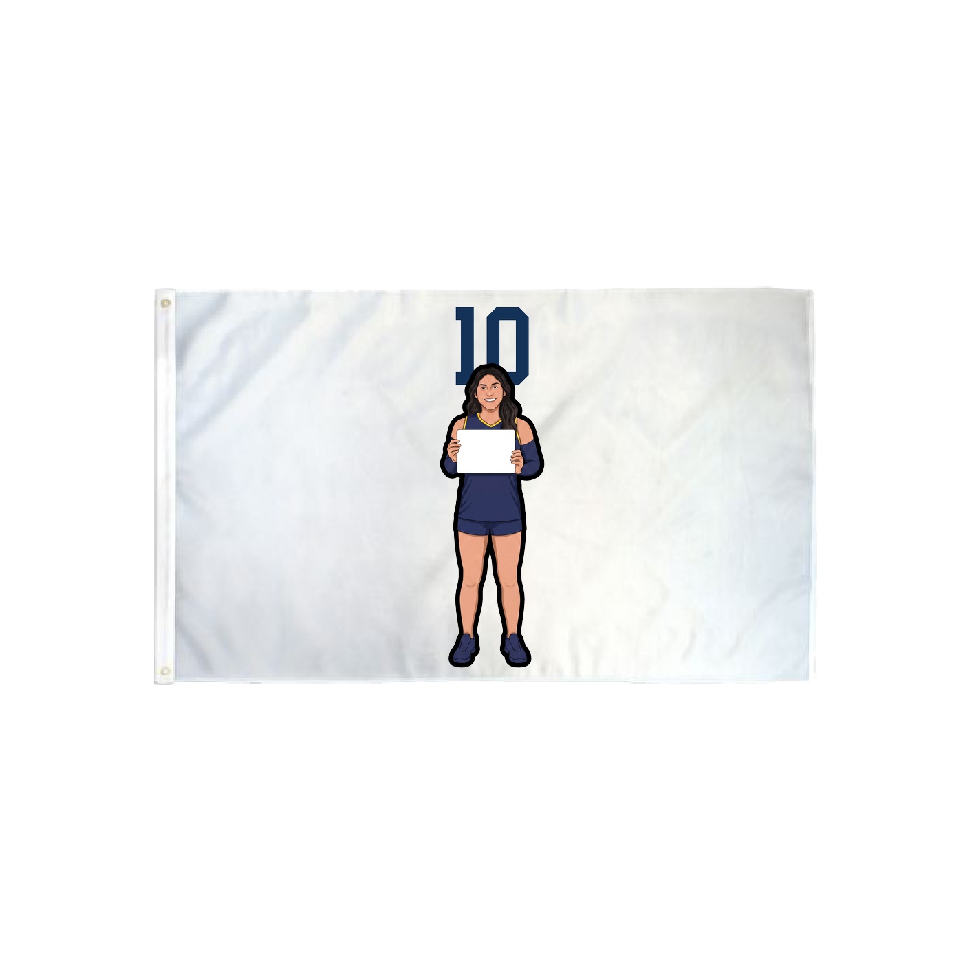3x5 Flag — Number Top in Classic