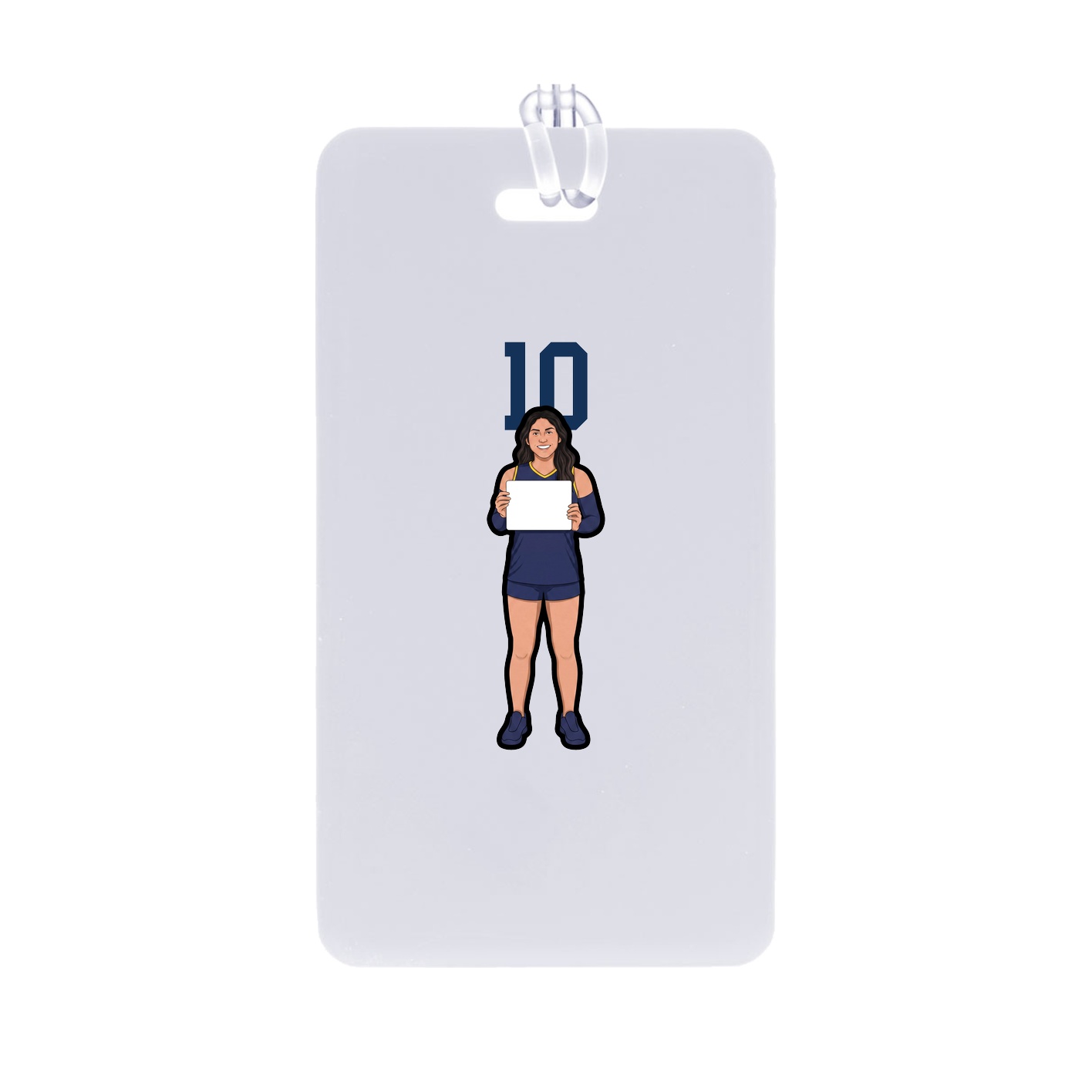 Bag Tag — Number Top in Classic