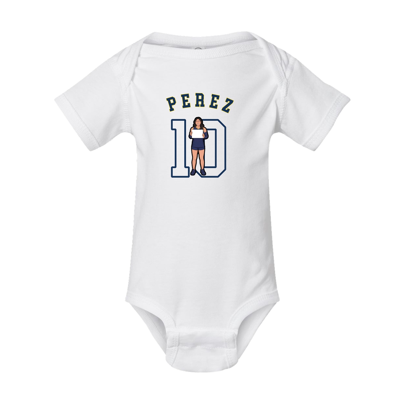 Baby Onesie — Shirsey Arch in White