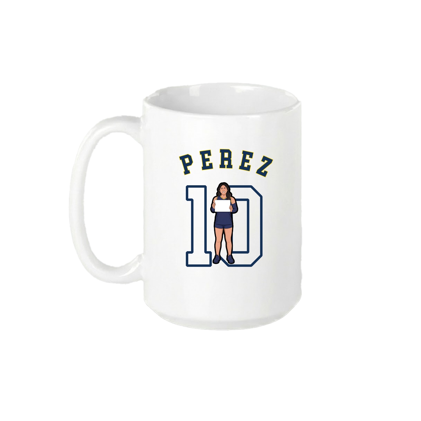 15oz Coffee Mug — Shirsey Arch in White