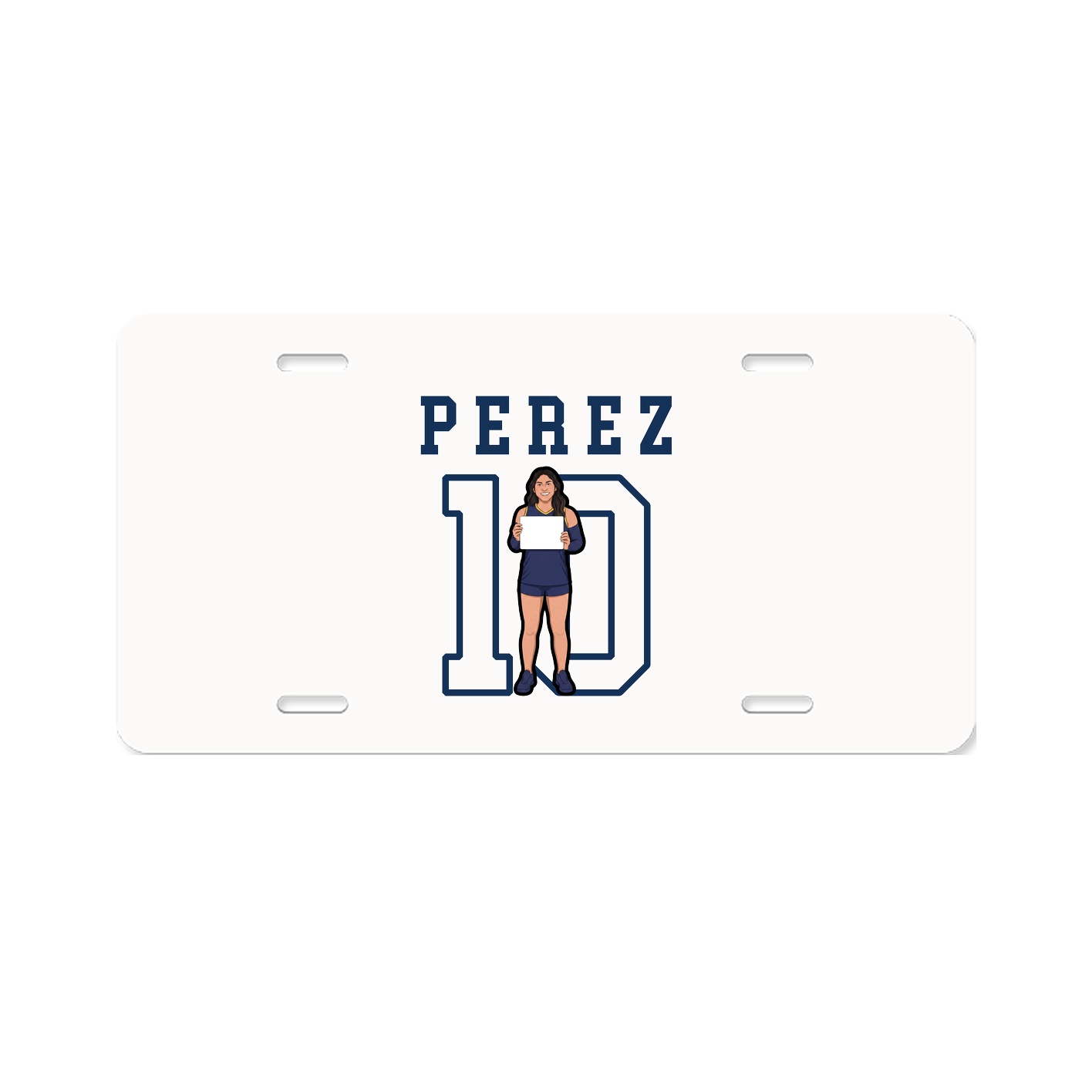 License Plate — Shirsey in Classic