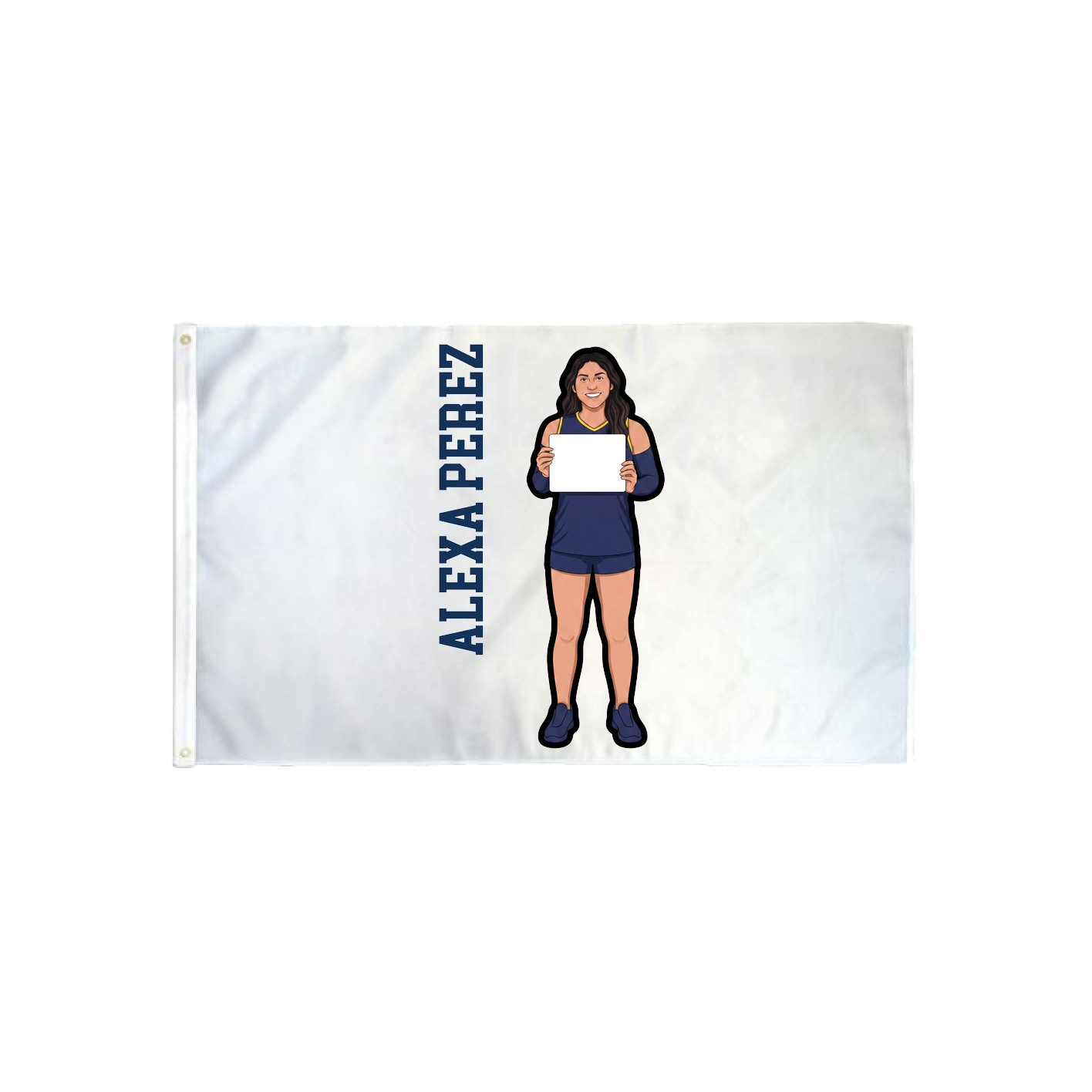 3x5 Flag — Name Vertical in Classic
