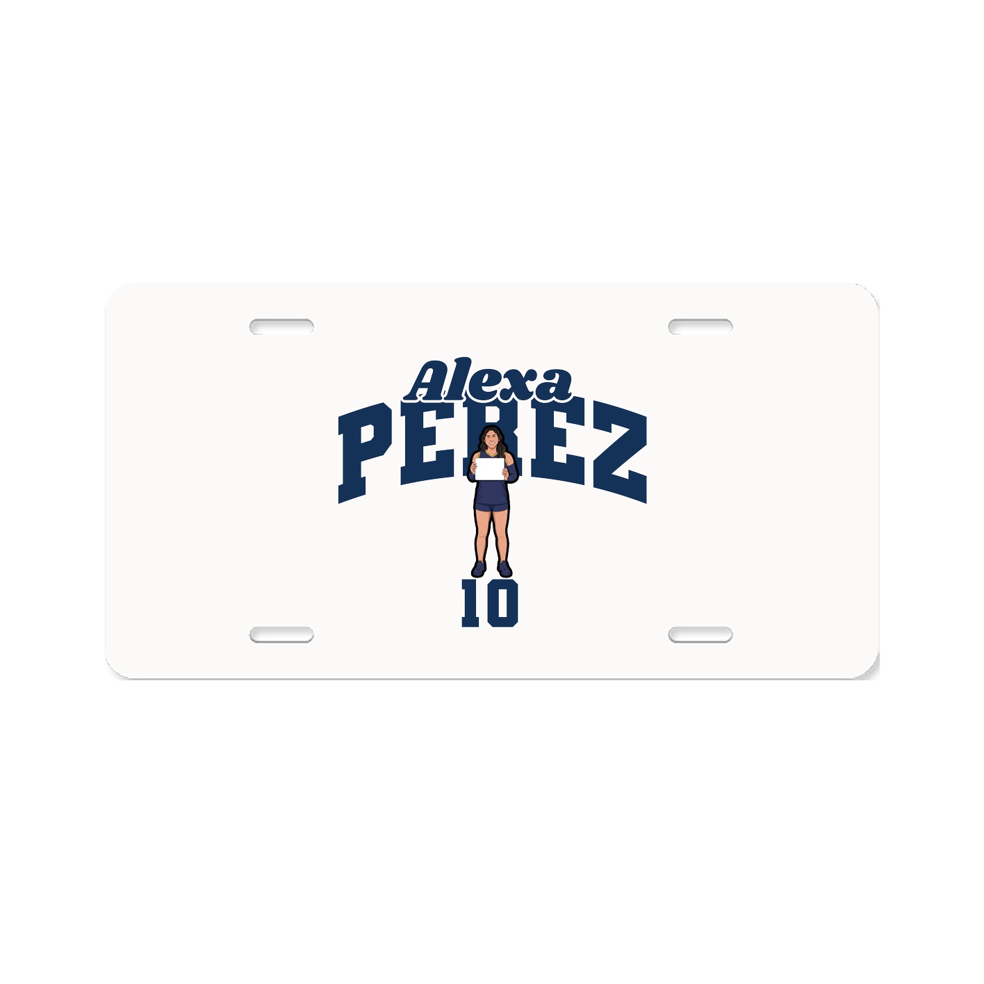 License Plate — Signature Arch in Classic