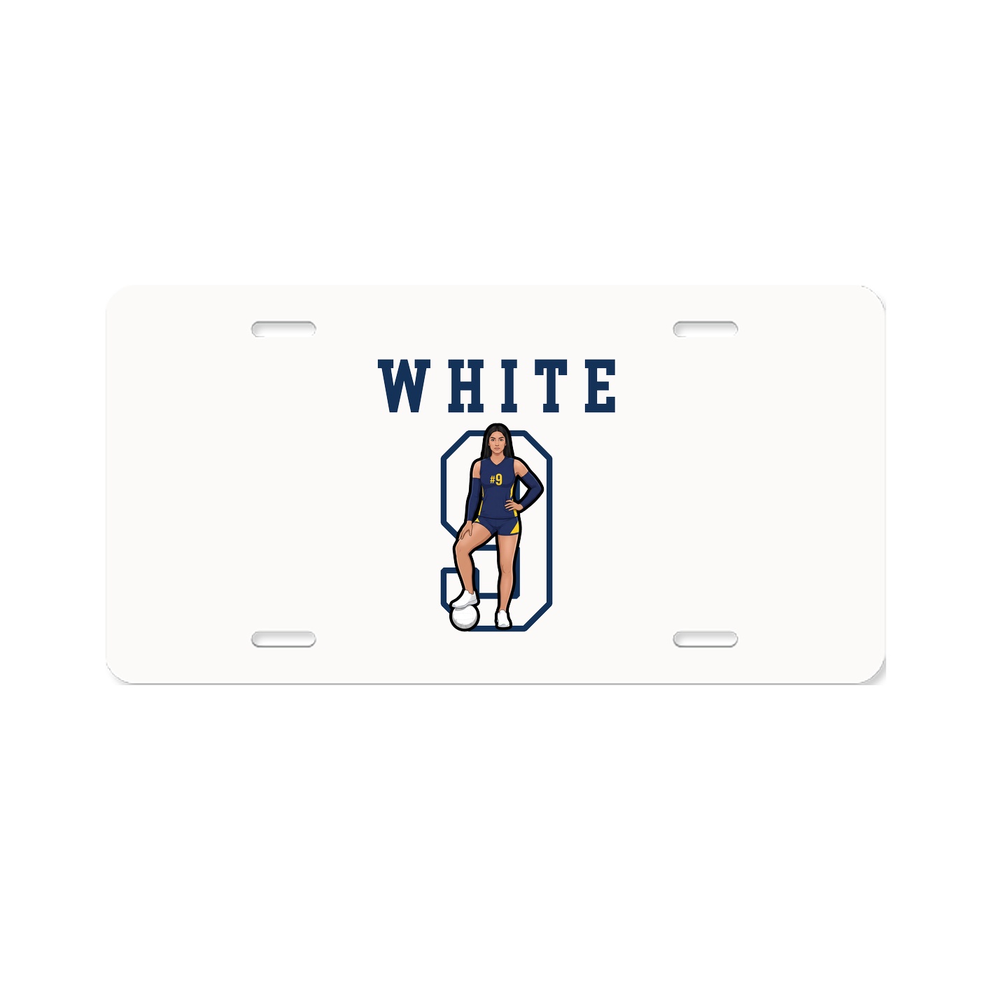 License Plate — Shirsey in Classic