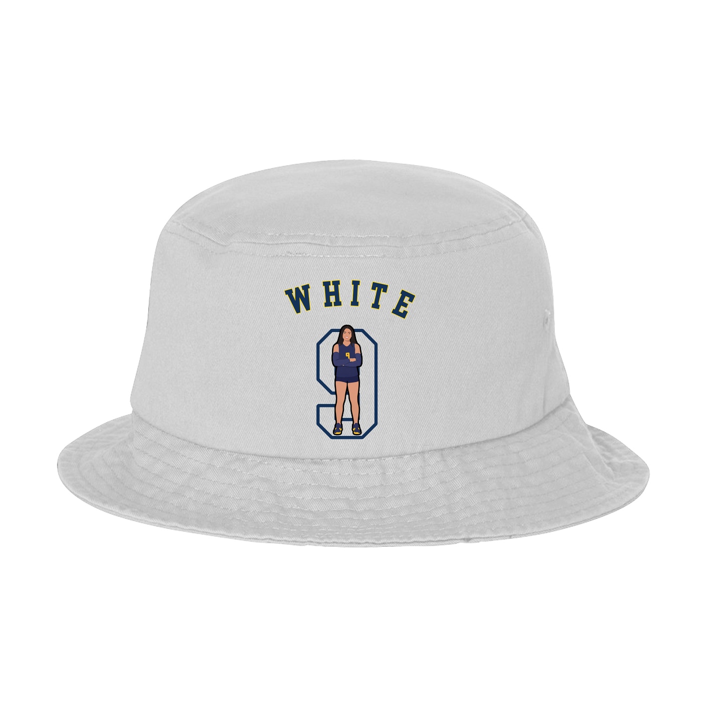Bucket Cap — Shirsey Arch in White