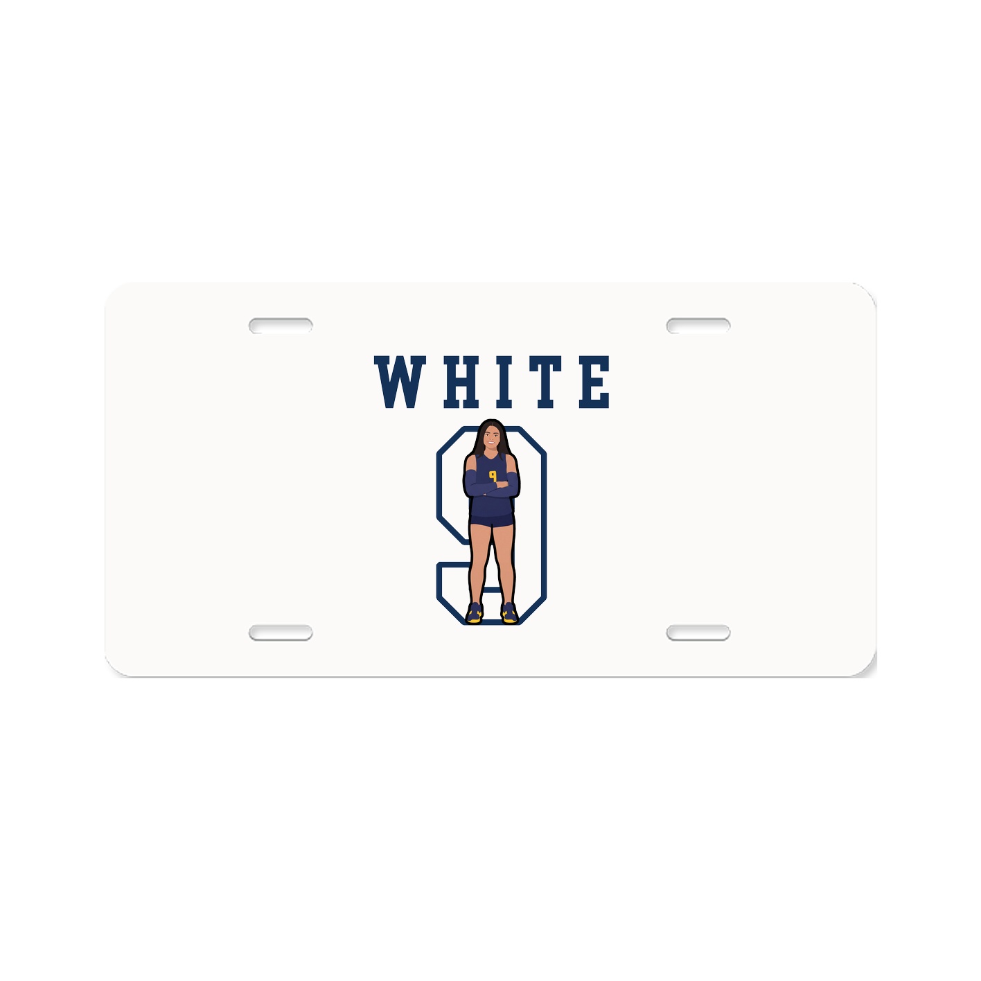 License Plate — Shirsey in Classic