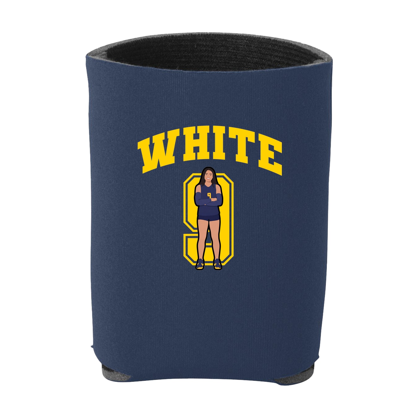 Can Holder — Number in Navy
