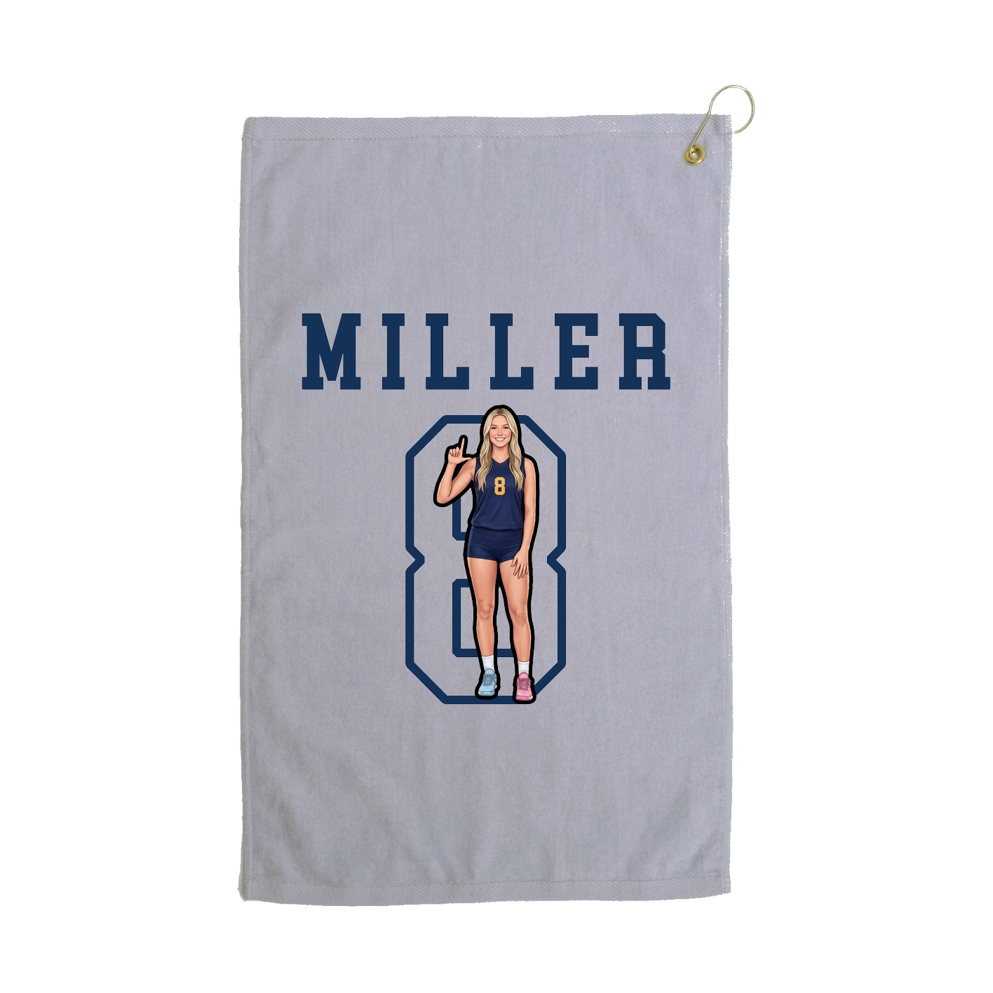 Golf Towel — Shirsey in Grey