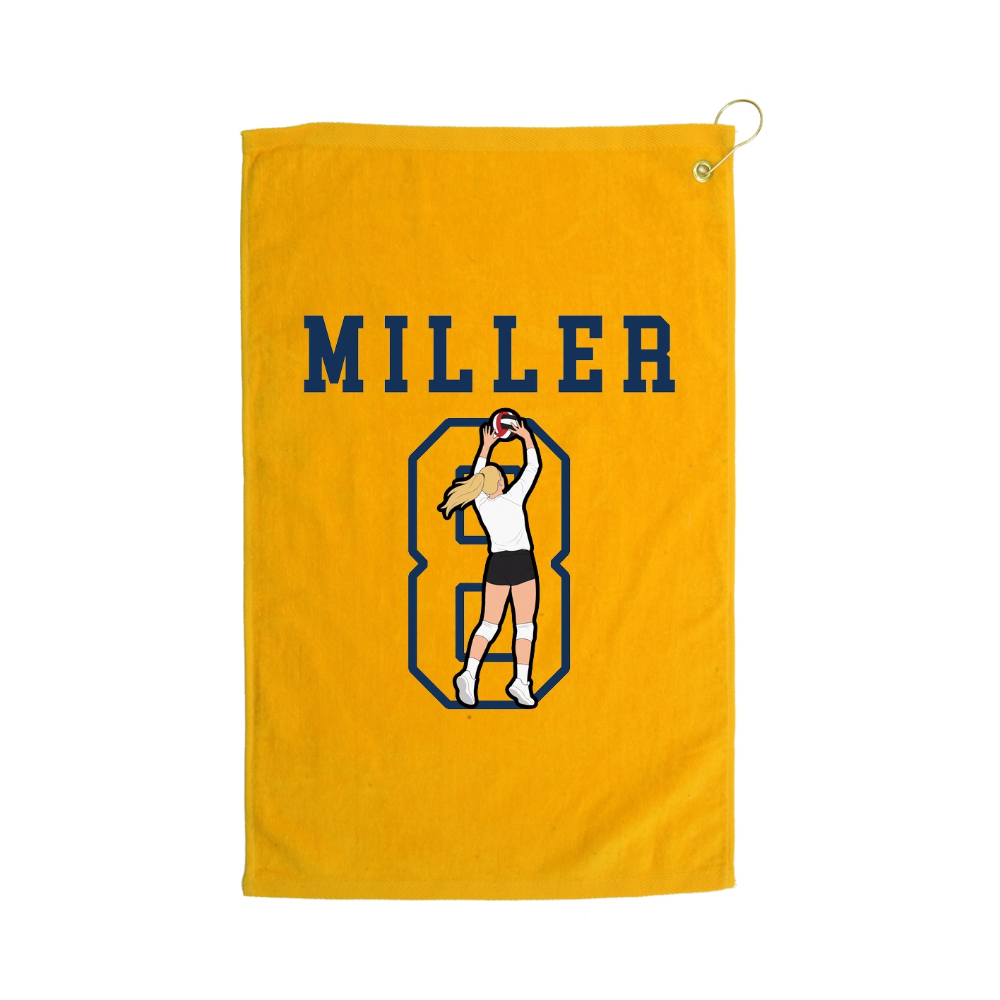 Golf Towel — Shirsey in Gold