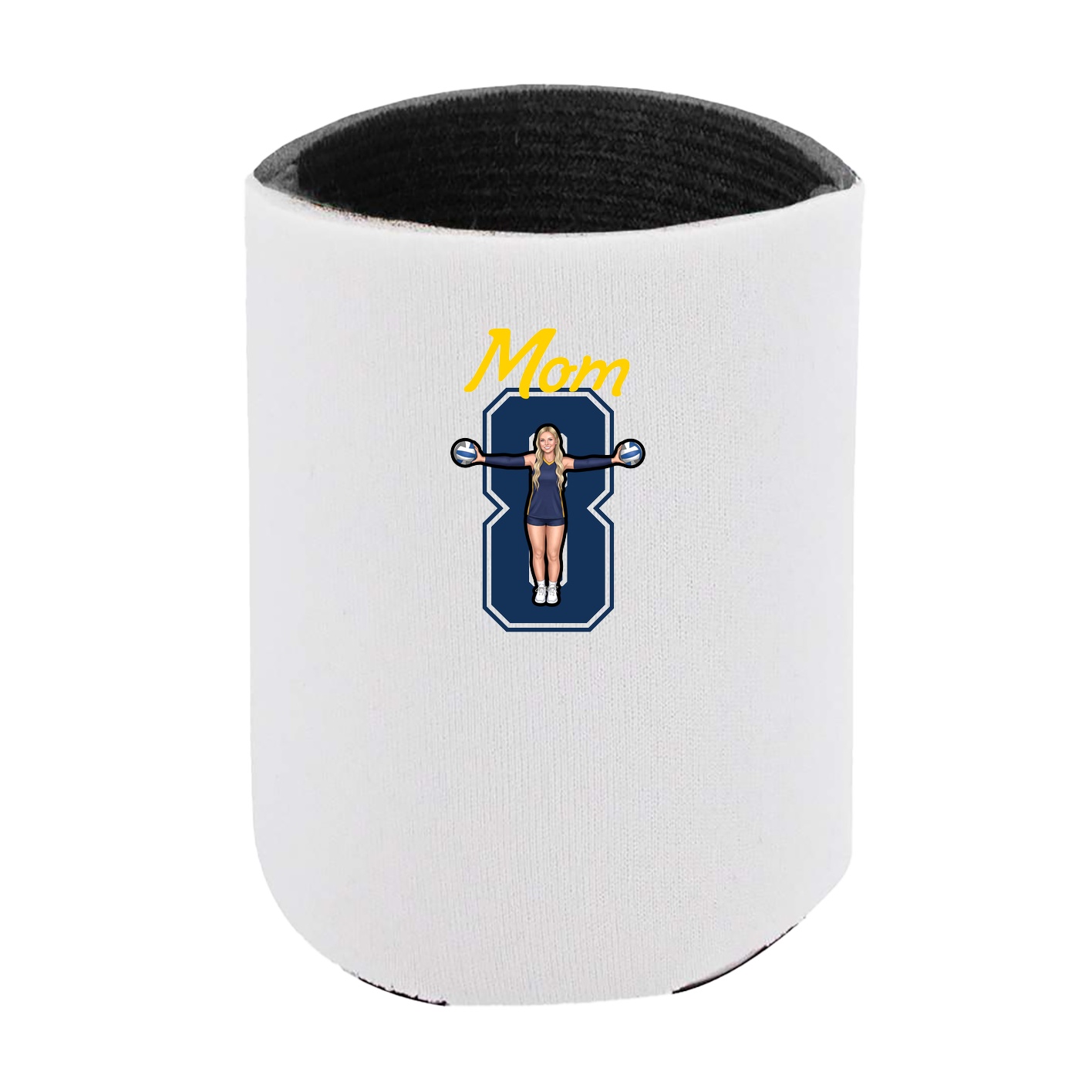Can Holder — Mothers Day Shirsey in White