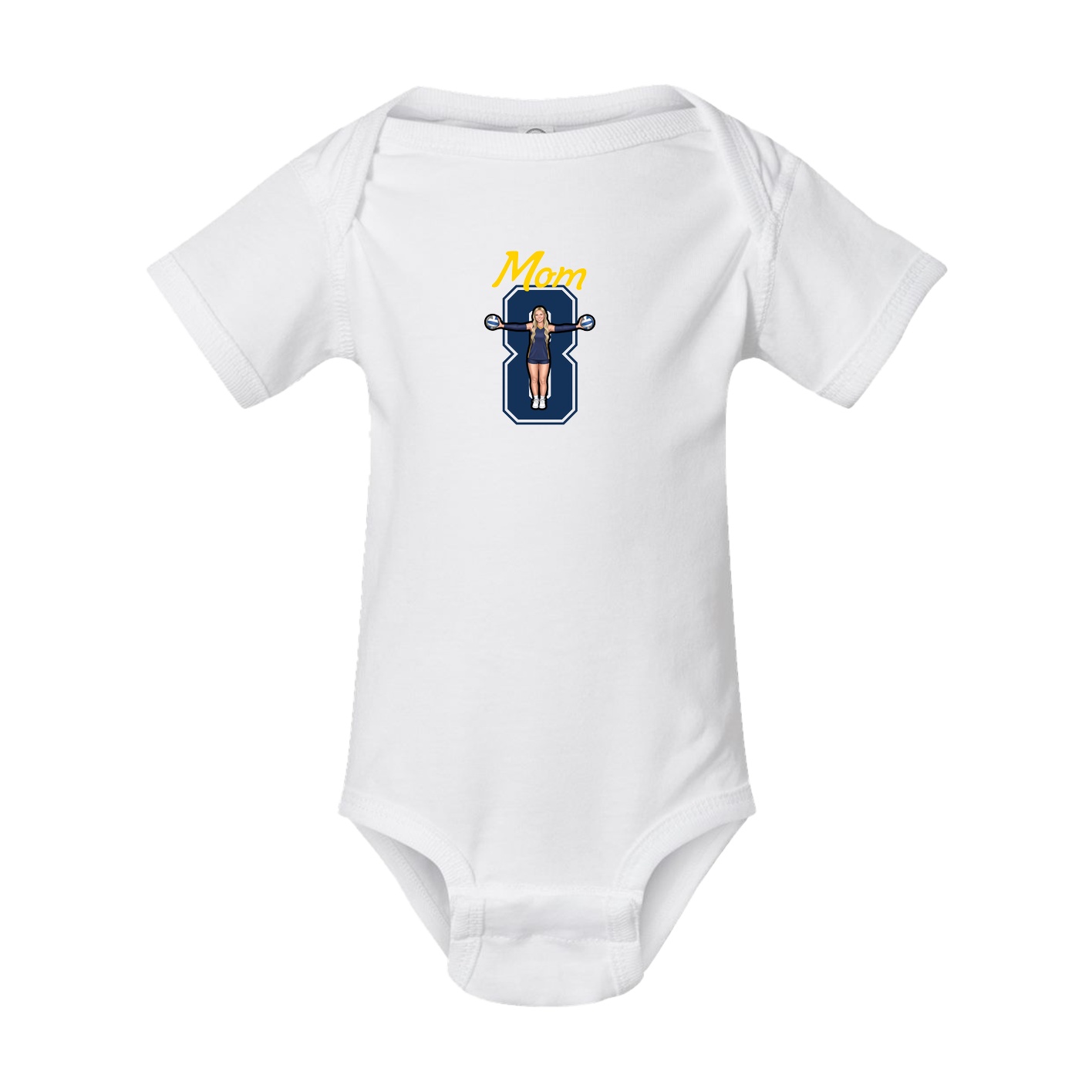 Baby Onesie — Mothers Day Shirsey in White