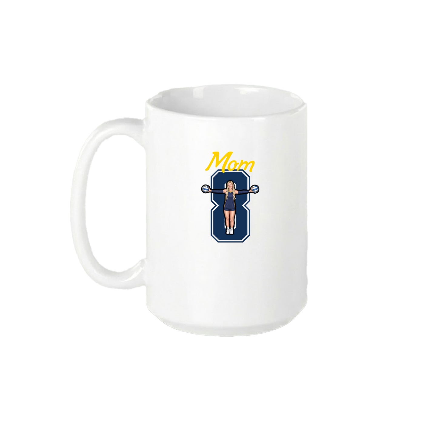 15oz Coffee Mug — Mothers Day Shirsey in White