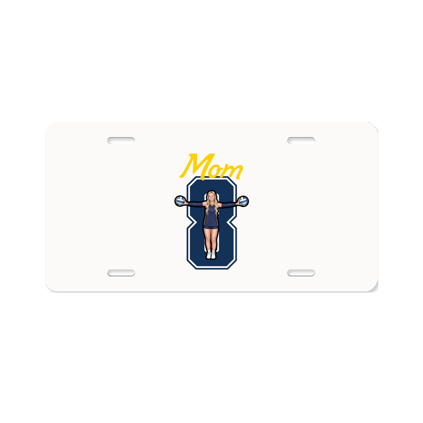 License Plate — Mothers Day Shirsey in Classic