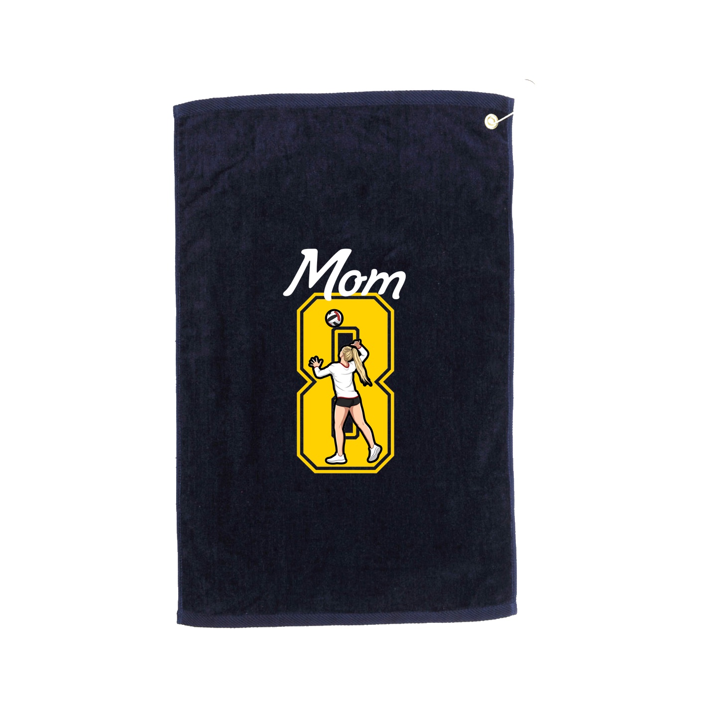 Golf Towel — Mothers Day Shirsey in Navy