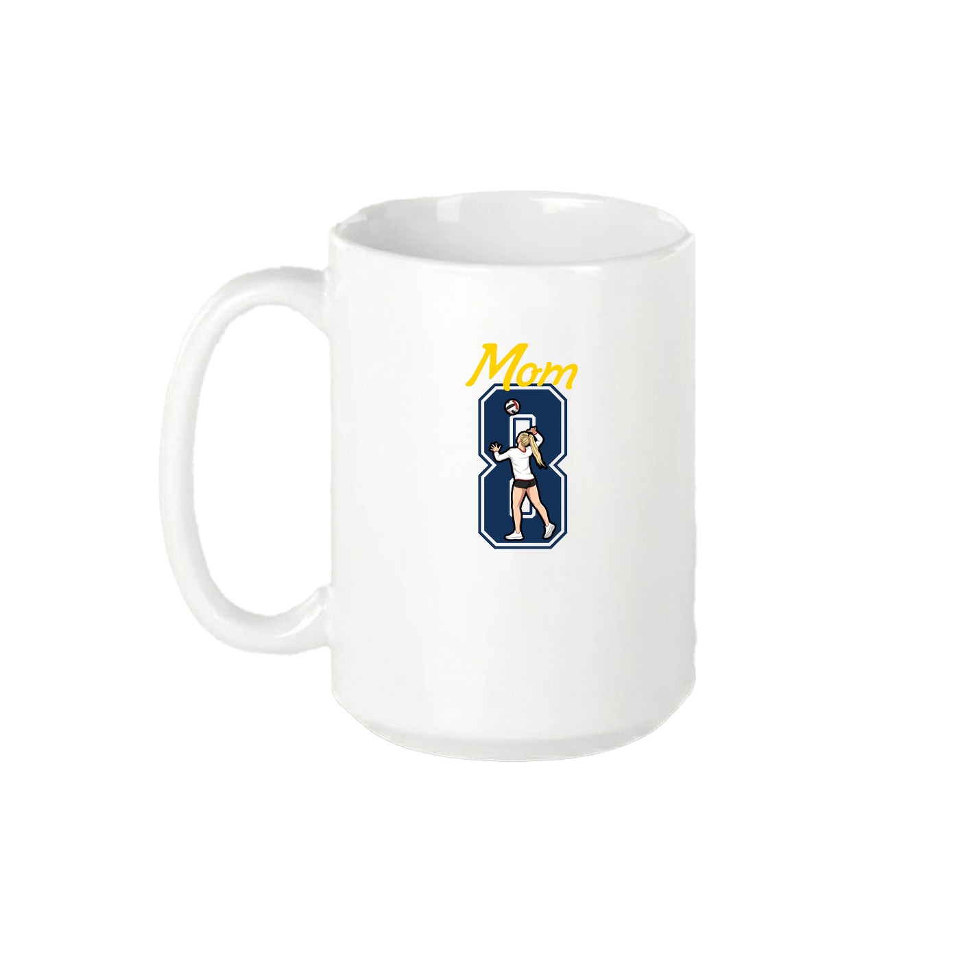15oz Coffee Mug — Mothers Day Shirsey in White