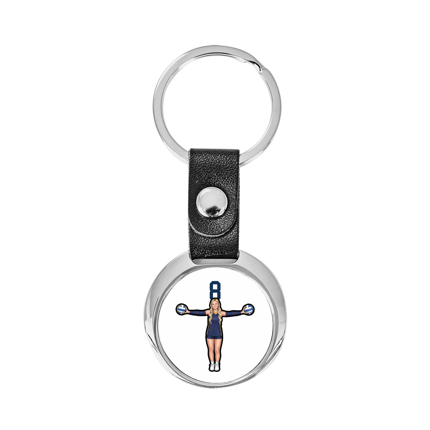 Key Chain — Number Top in Classic