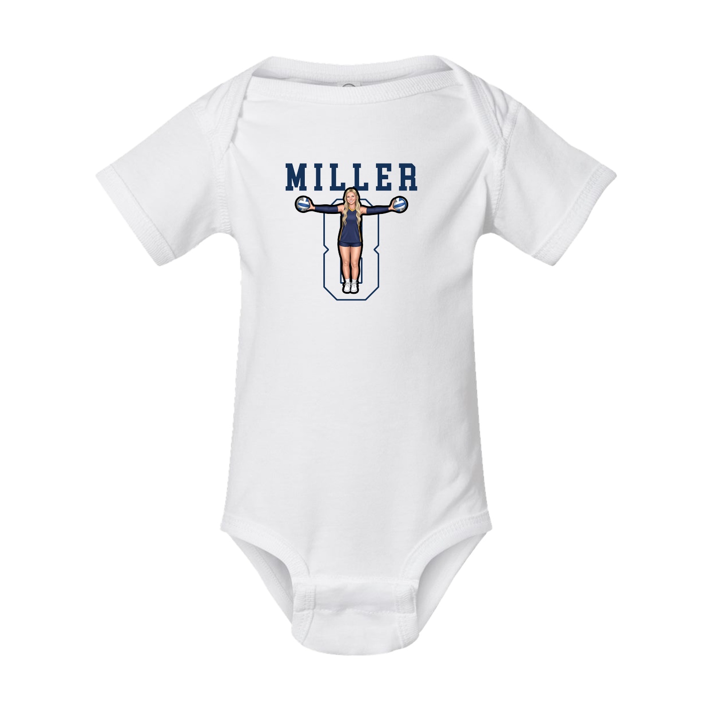 Baby Onesie — Shirsey in White