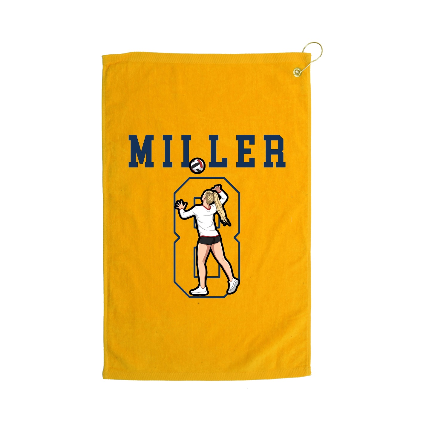 Golf Towel — Shirsey in Gold