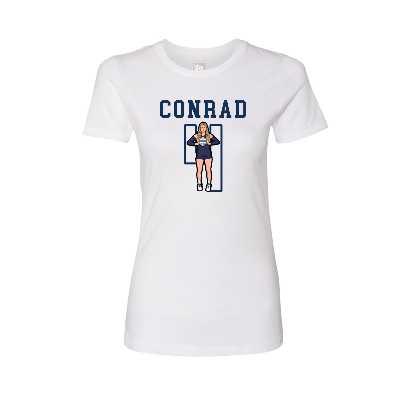 Fitted Women's Tee — Shirsey in White