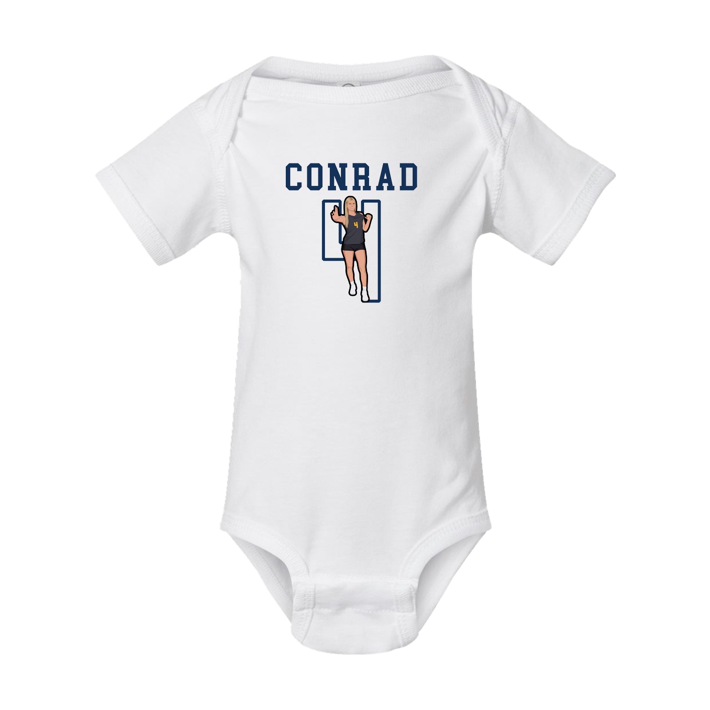 Baby Onesie — Shirsey in White
