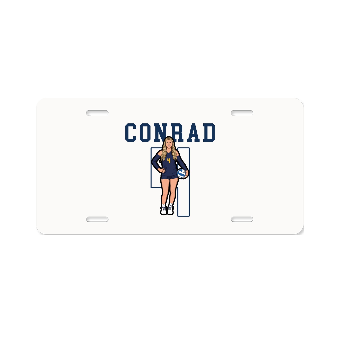 License Plate — Shirsey in Classic
