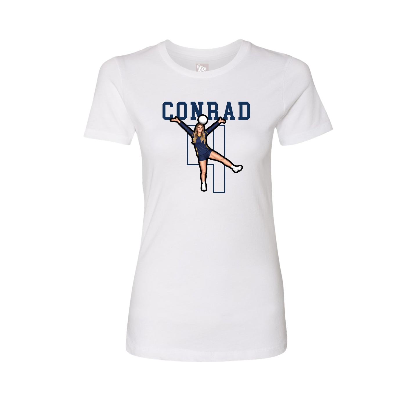 Fitted Women's Tee — Shirsey in White