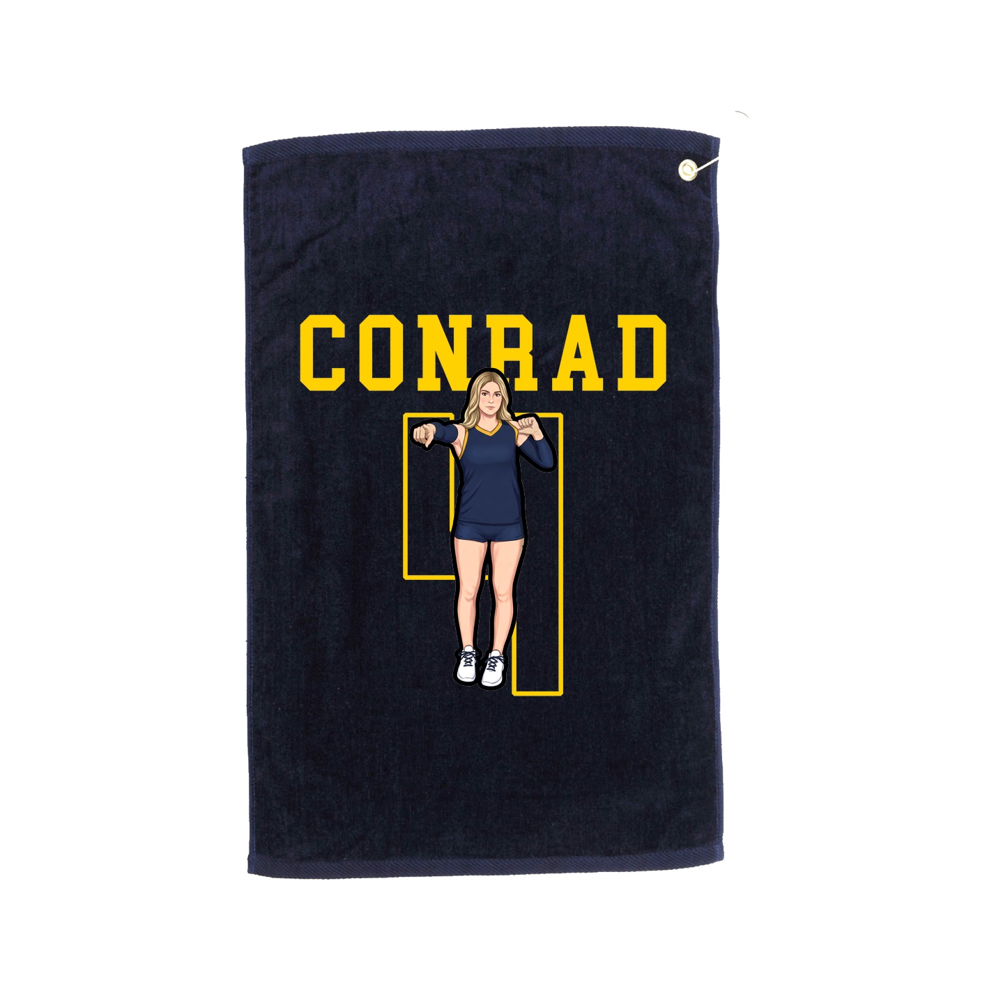 Golf Towel — Shirsey in Navy