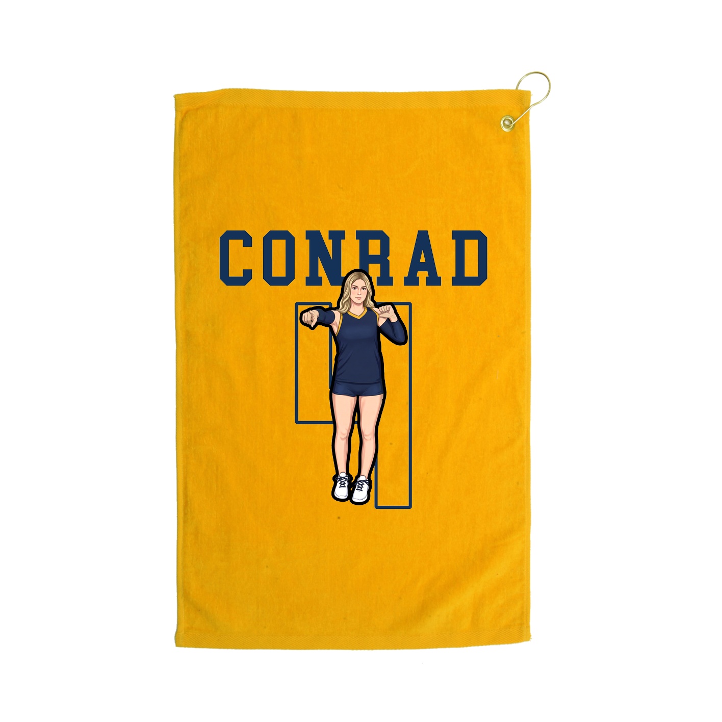 Terry Velour Golf Towel