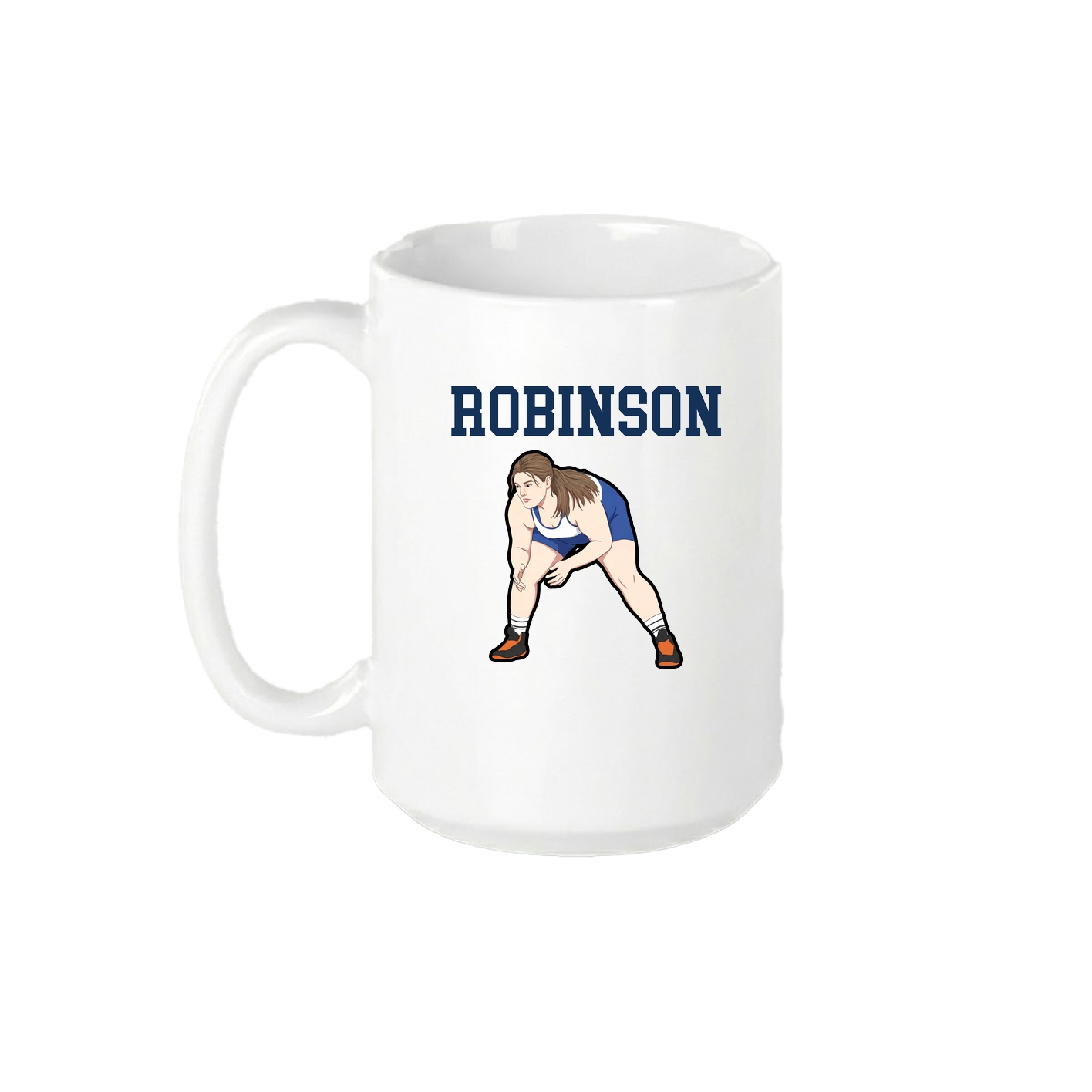 15oz Coffee Mug — Shirsey in White