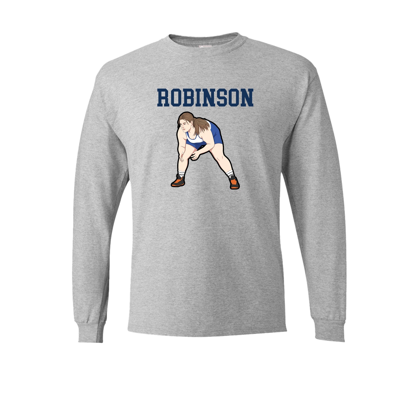 Long Sleeve Tee — Shirsey in Grey