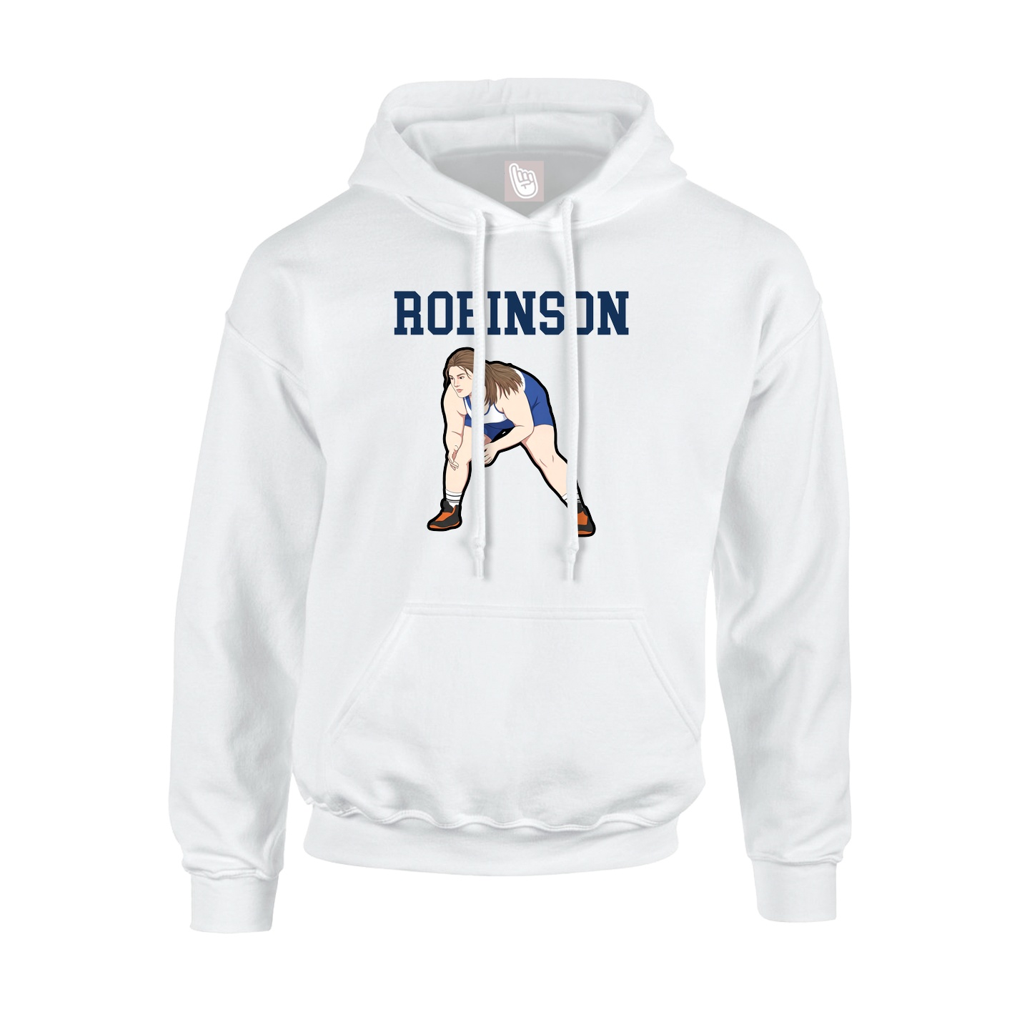 Hoodie — Shirsey in White