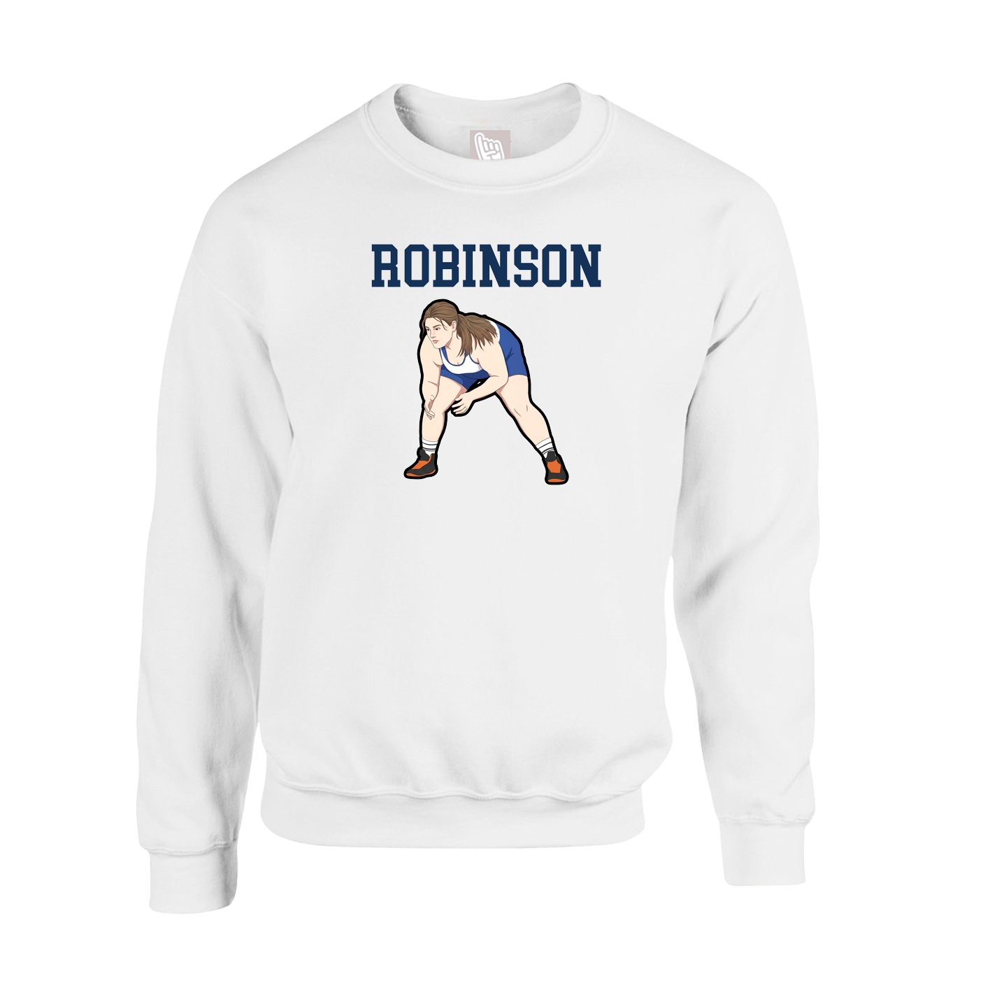 Fleece Crew — Shirsey in White