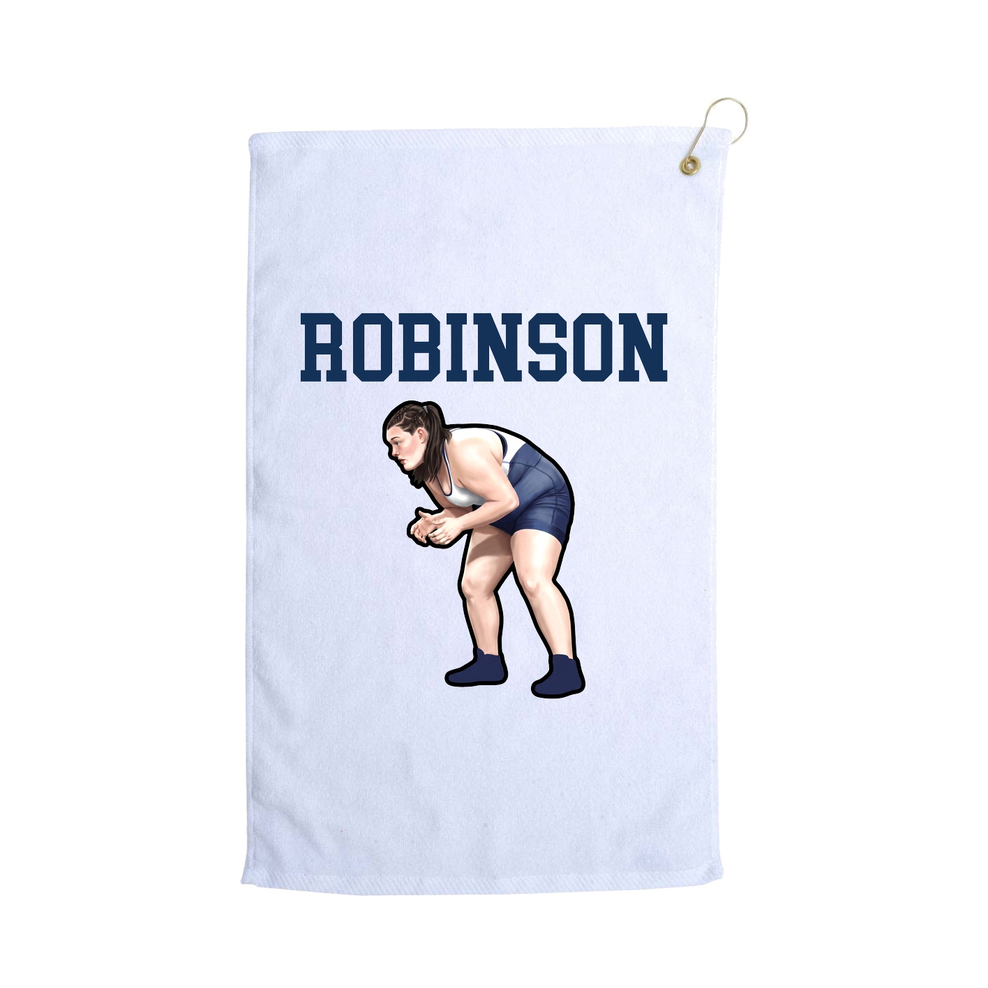 Golf Towel — Shirsey in White