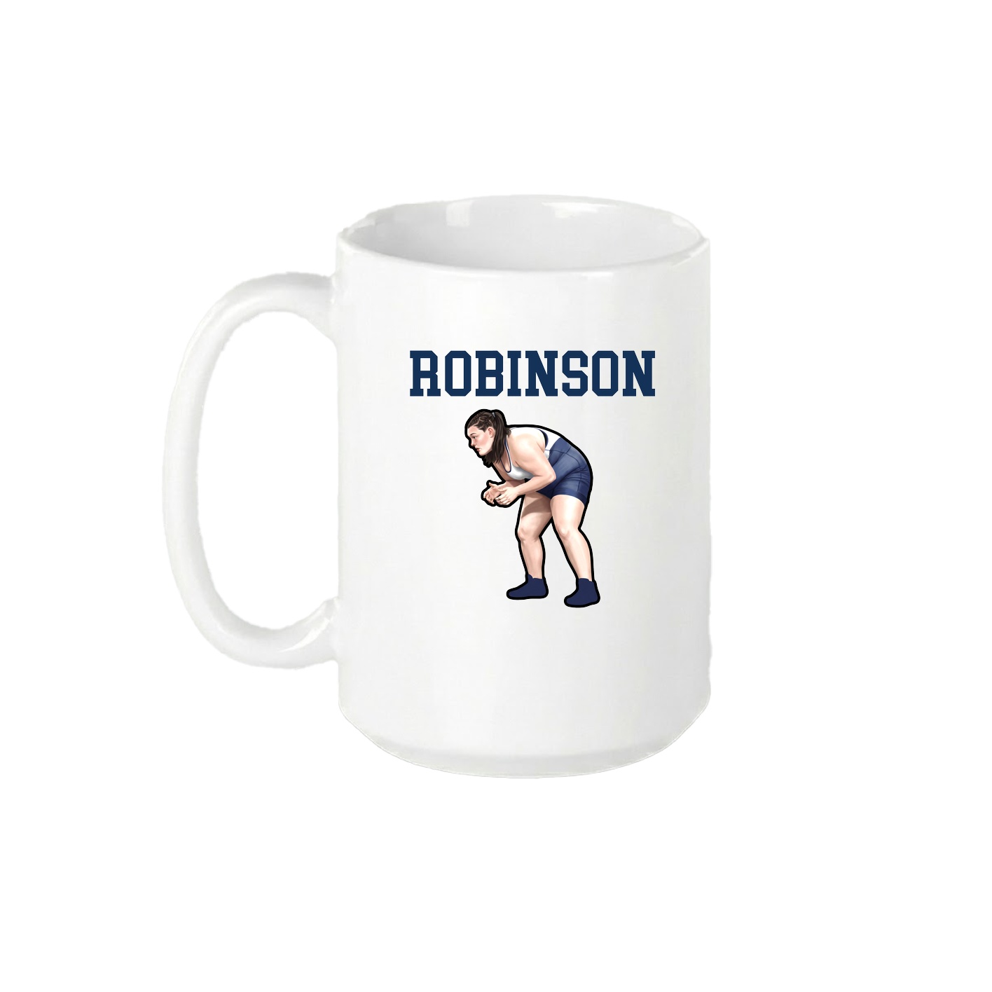 15oz Coffee Mug — Shirsey in White