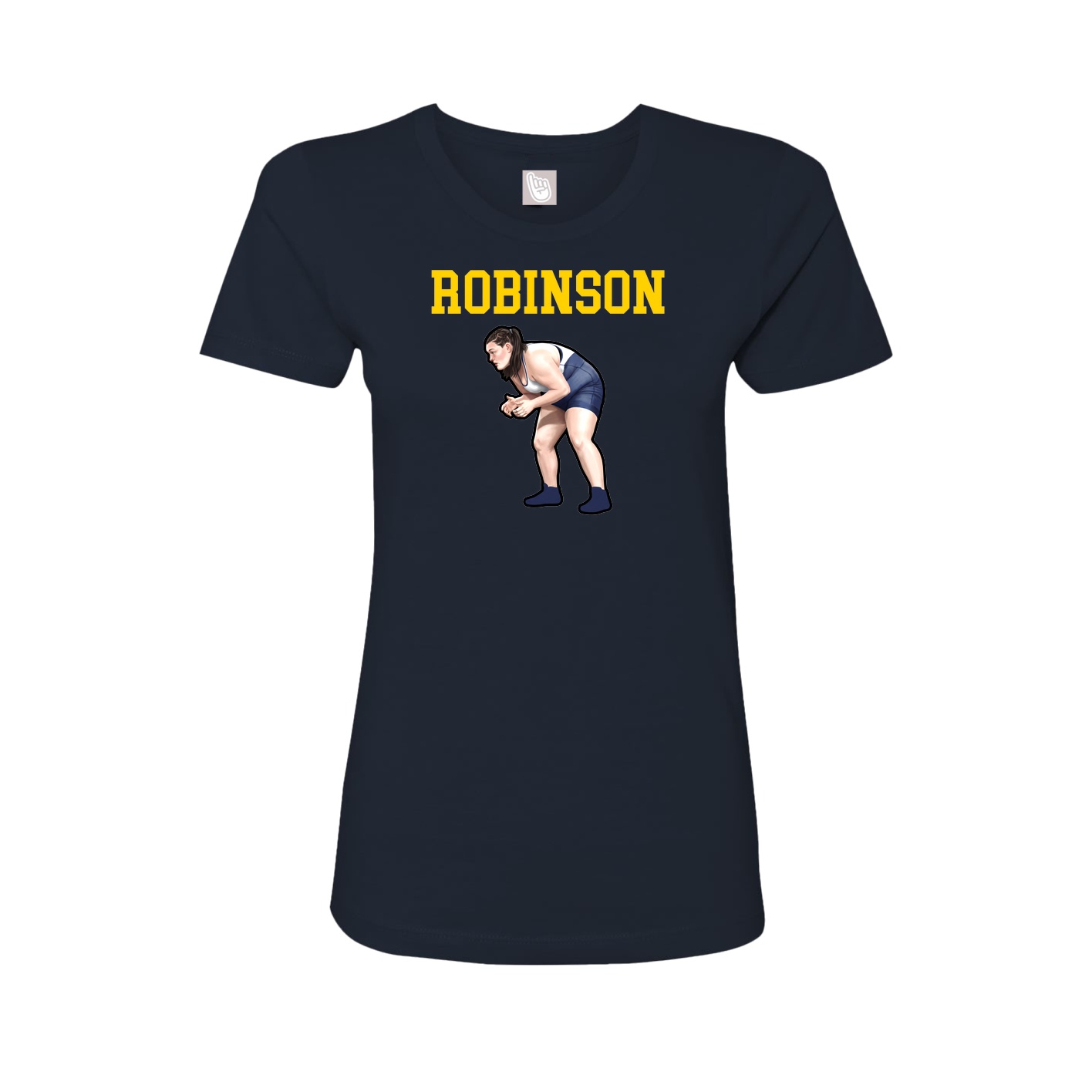 Fitted Women's Tee — Shirsey in Navy