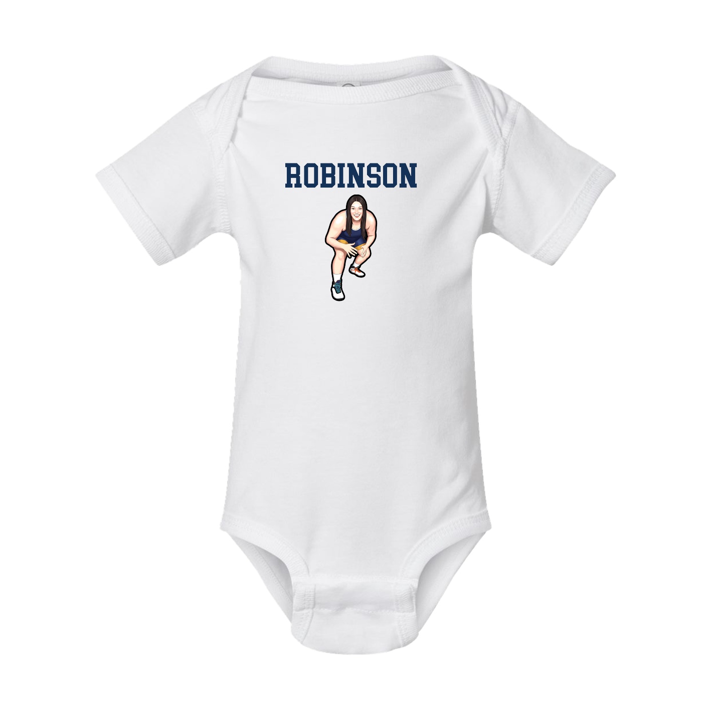Baby Onesie — Shirsey in White