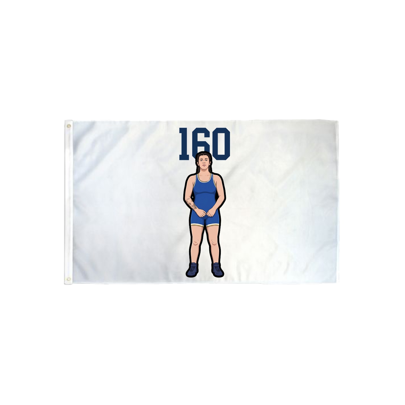 3x5 Flag — Number Top in Classic
