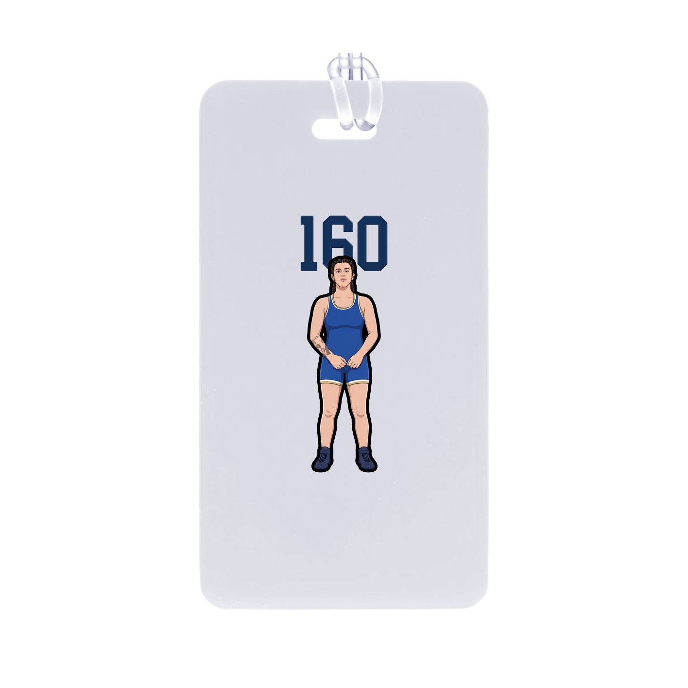 Bag Tag — Number Top in Classic