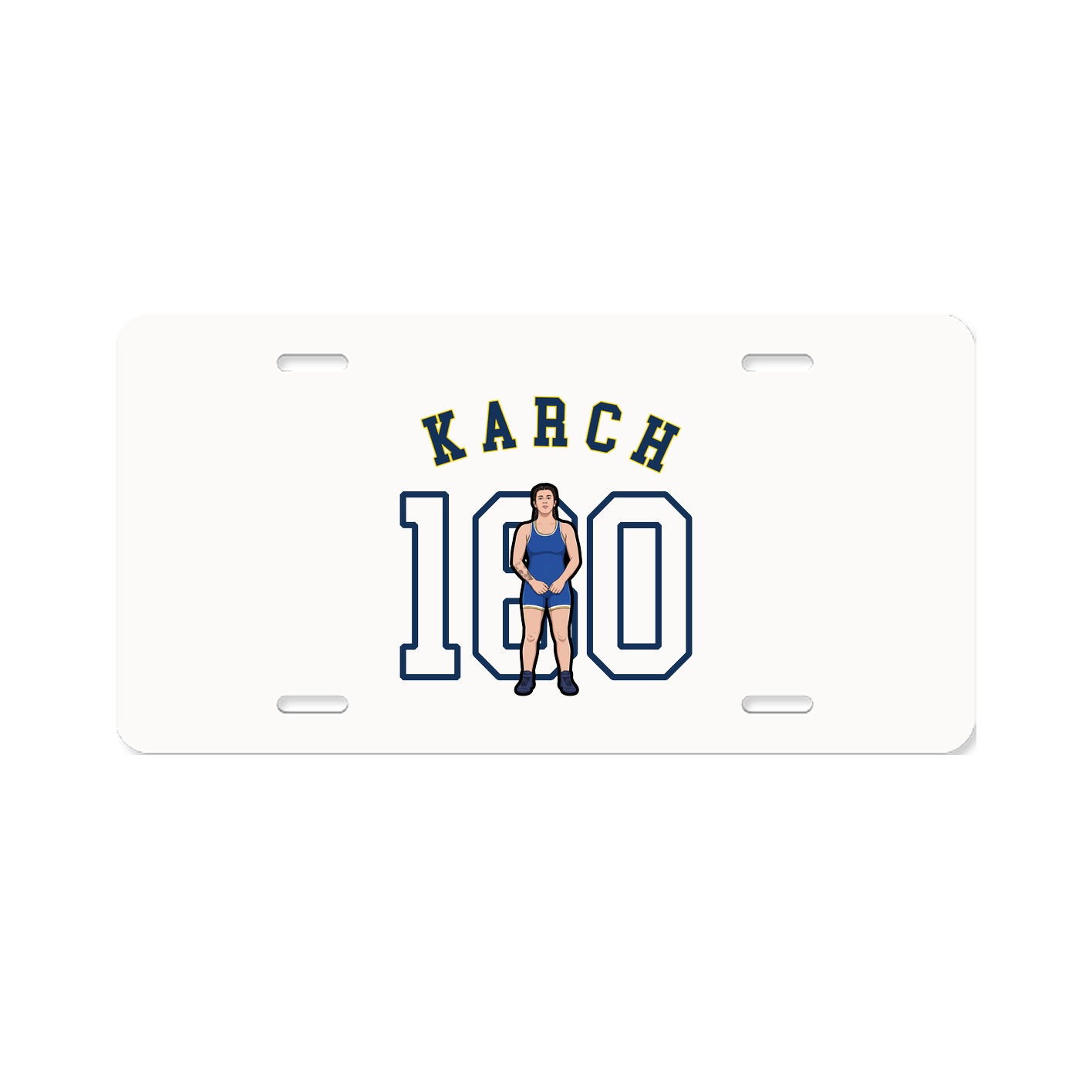 License Plate — Shirsey Arch in Classic