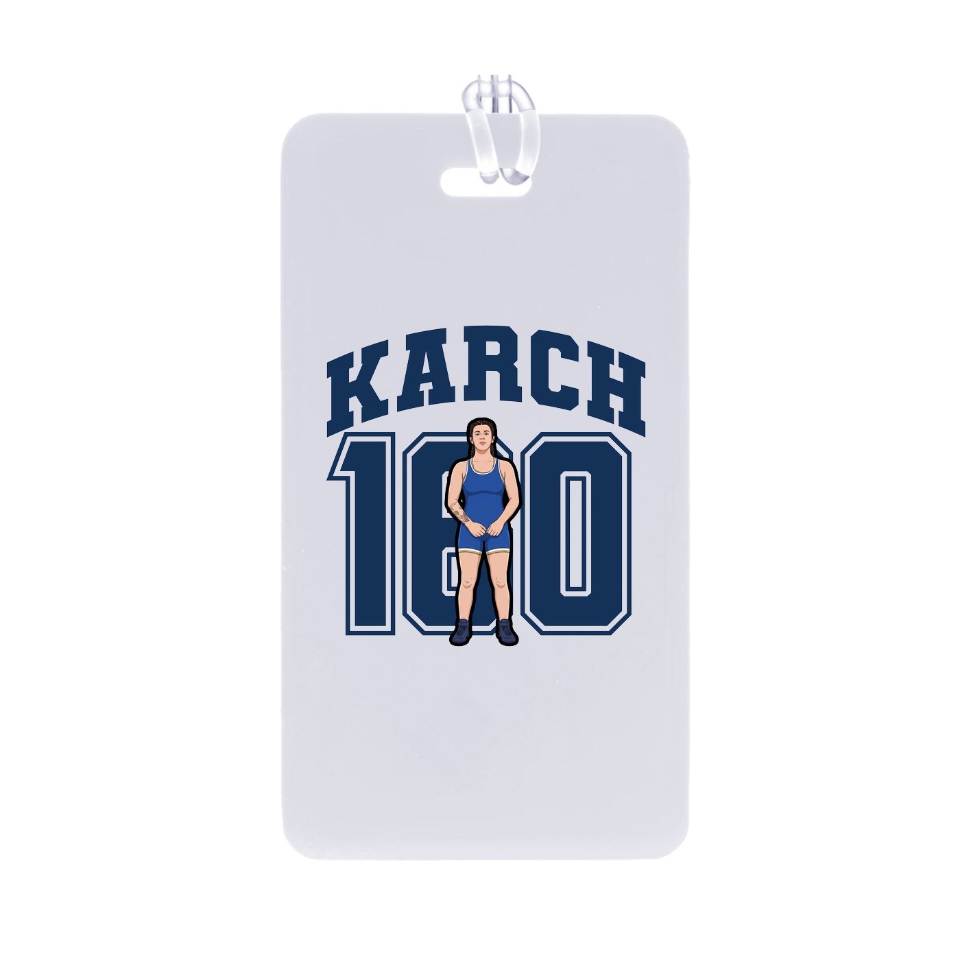 Bag Tag — Number in Classic