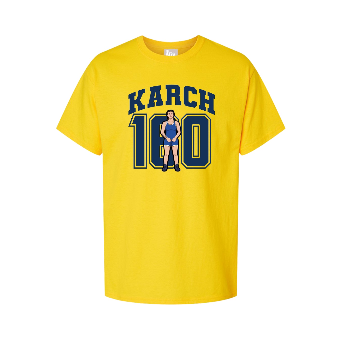 Tee — Number in Gold