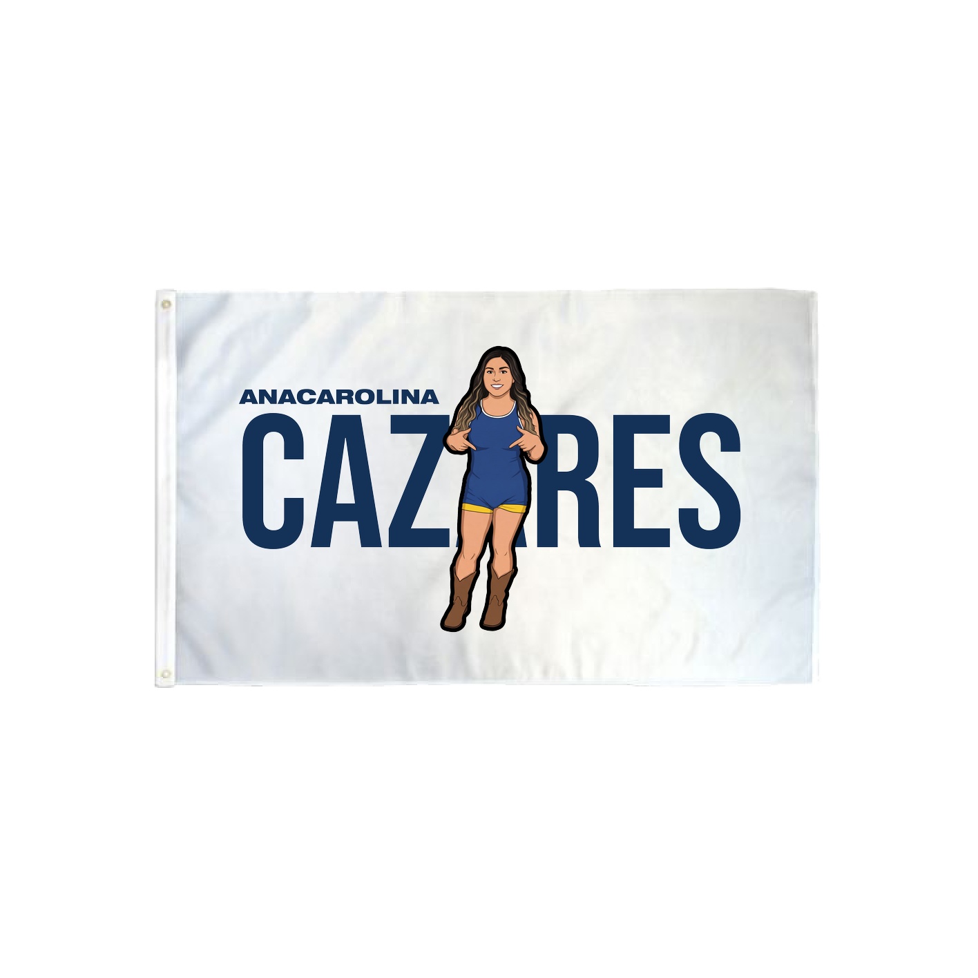 3x5 Flag — Player Name in Classic