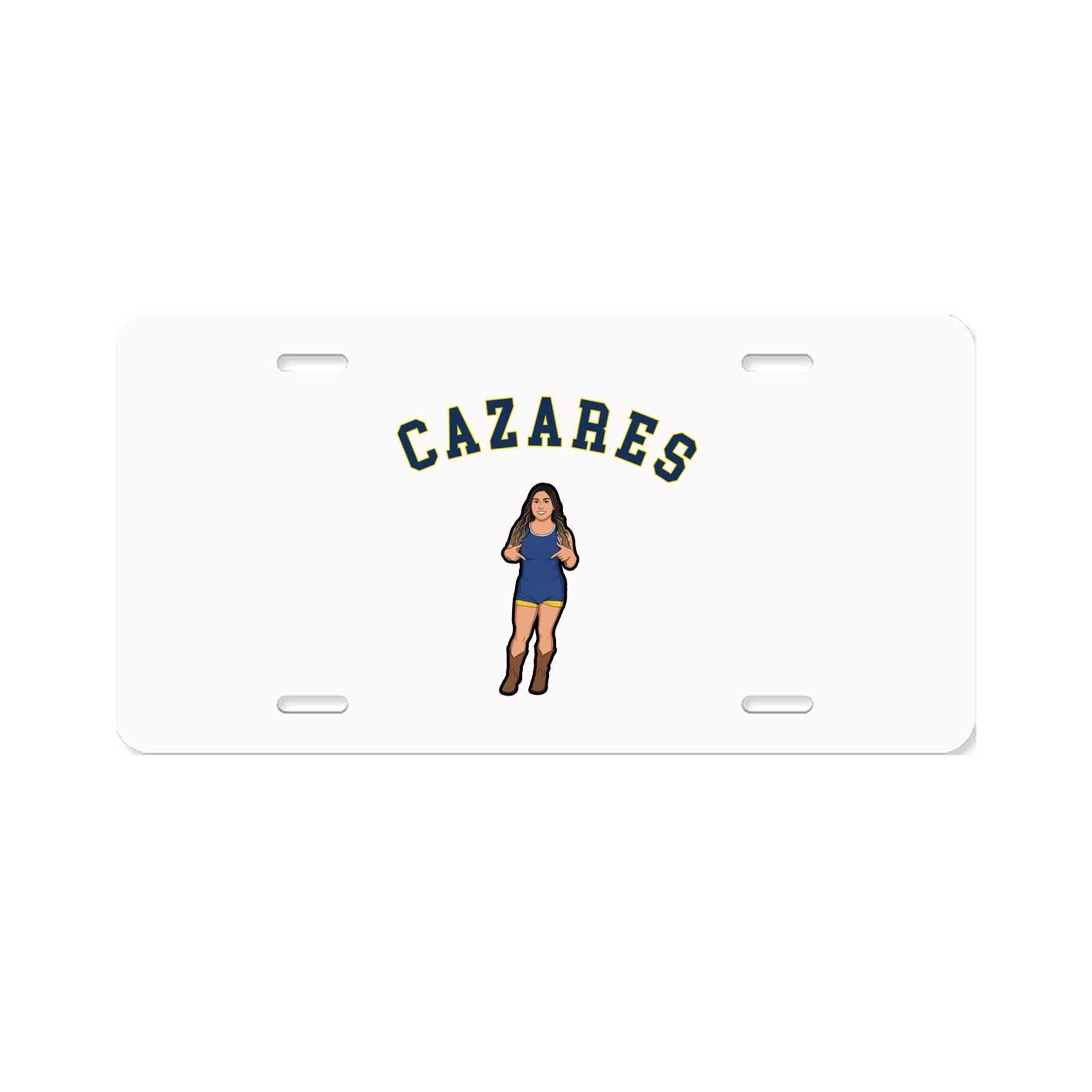 License Plate — Shirsey Arch in Classic