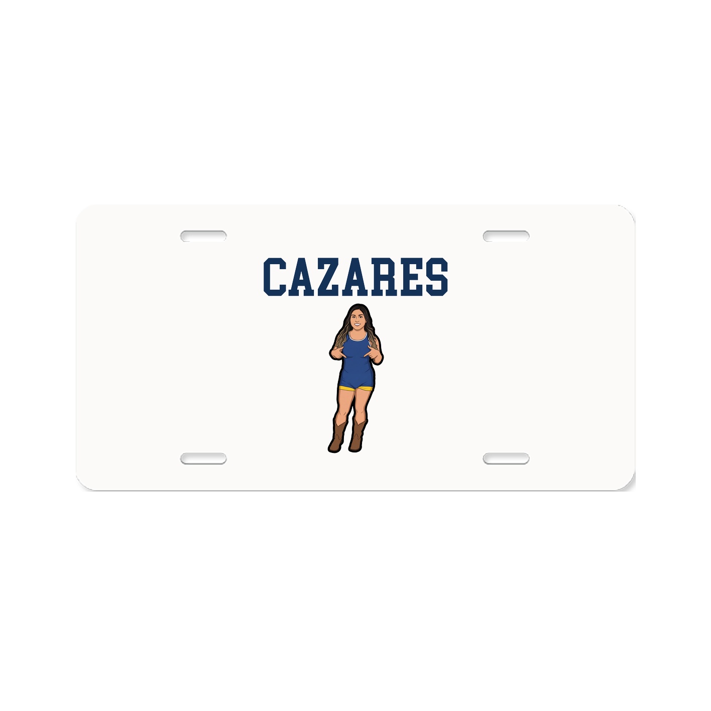 License Plate — Shirsey in Classic