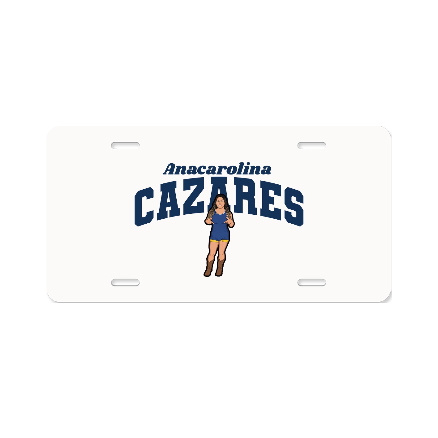 License Plate — Signature Arch in Classic