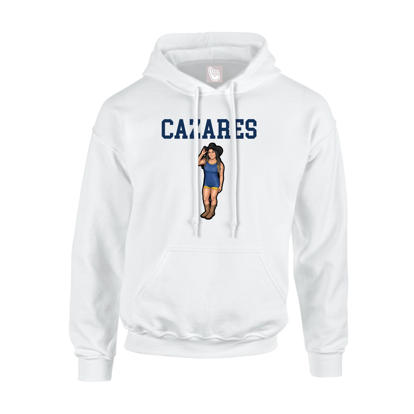 Youth Hoodie — Shirsey in White