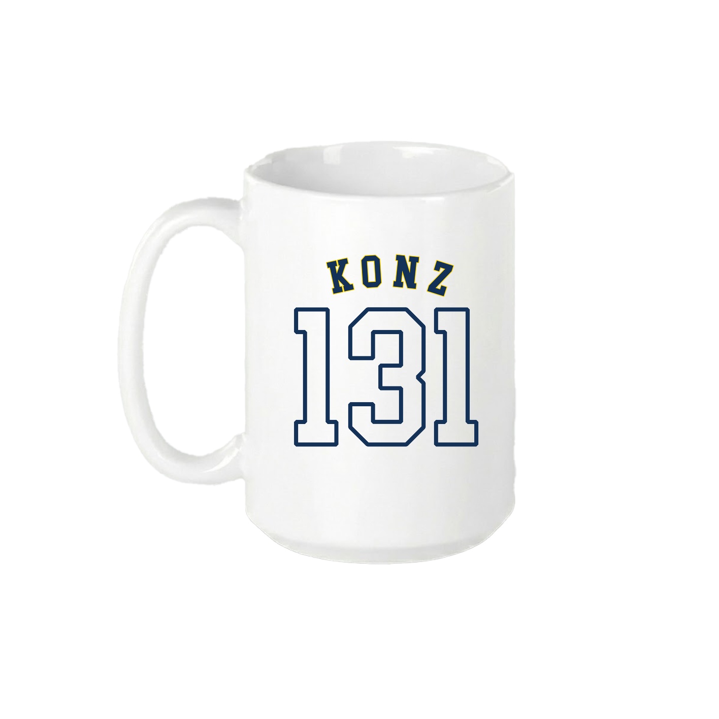 15oz Coffee Mug — Shirsey Arch in White