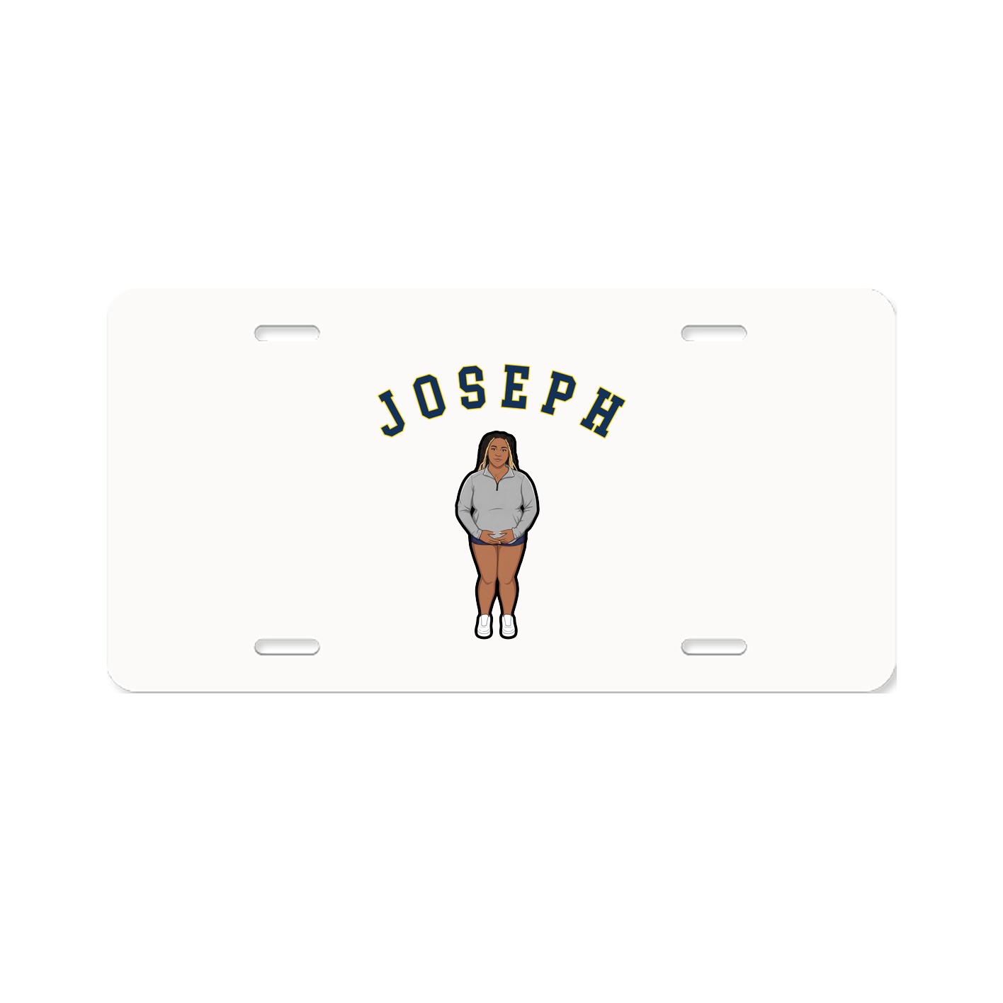 License Plate — Shirsey Arch in Classic