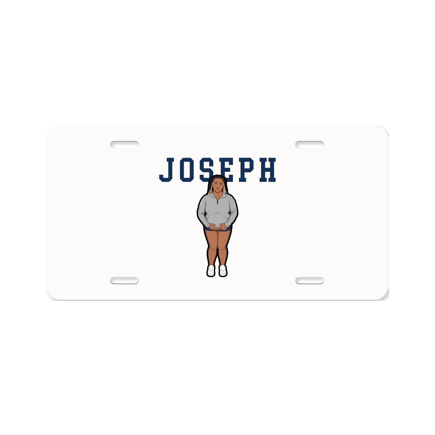 License Plate — Shirsey in Classic